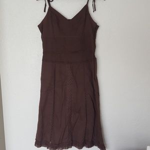 Old Navy Brown peasant dress